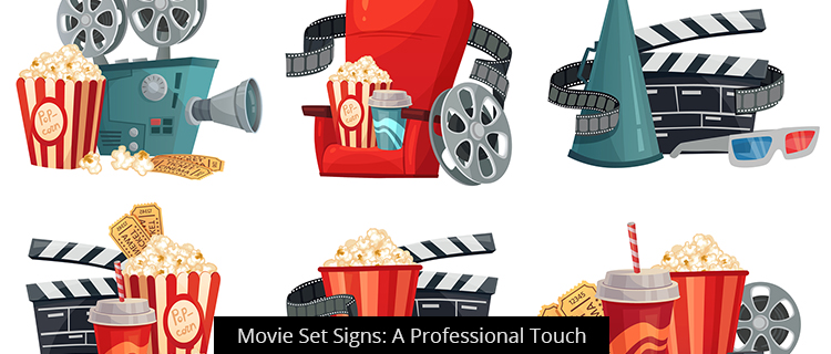 Movie Set Signs: A Professional Touch