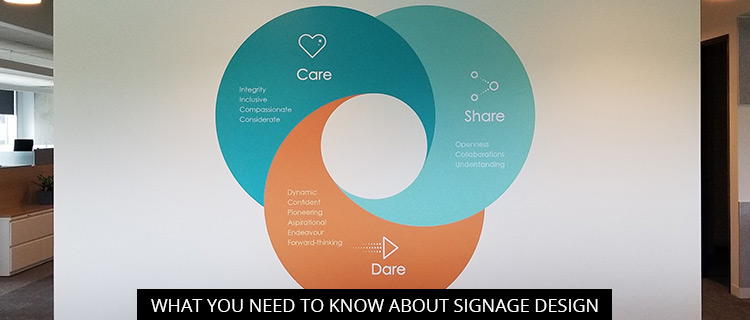 What You Need To Know About Signage Design